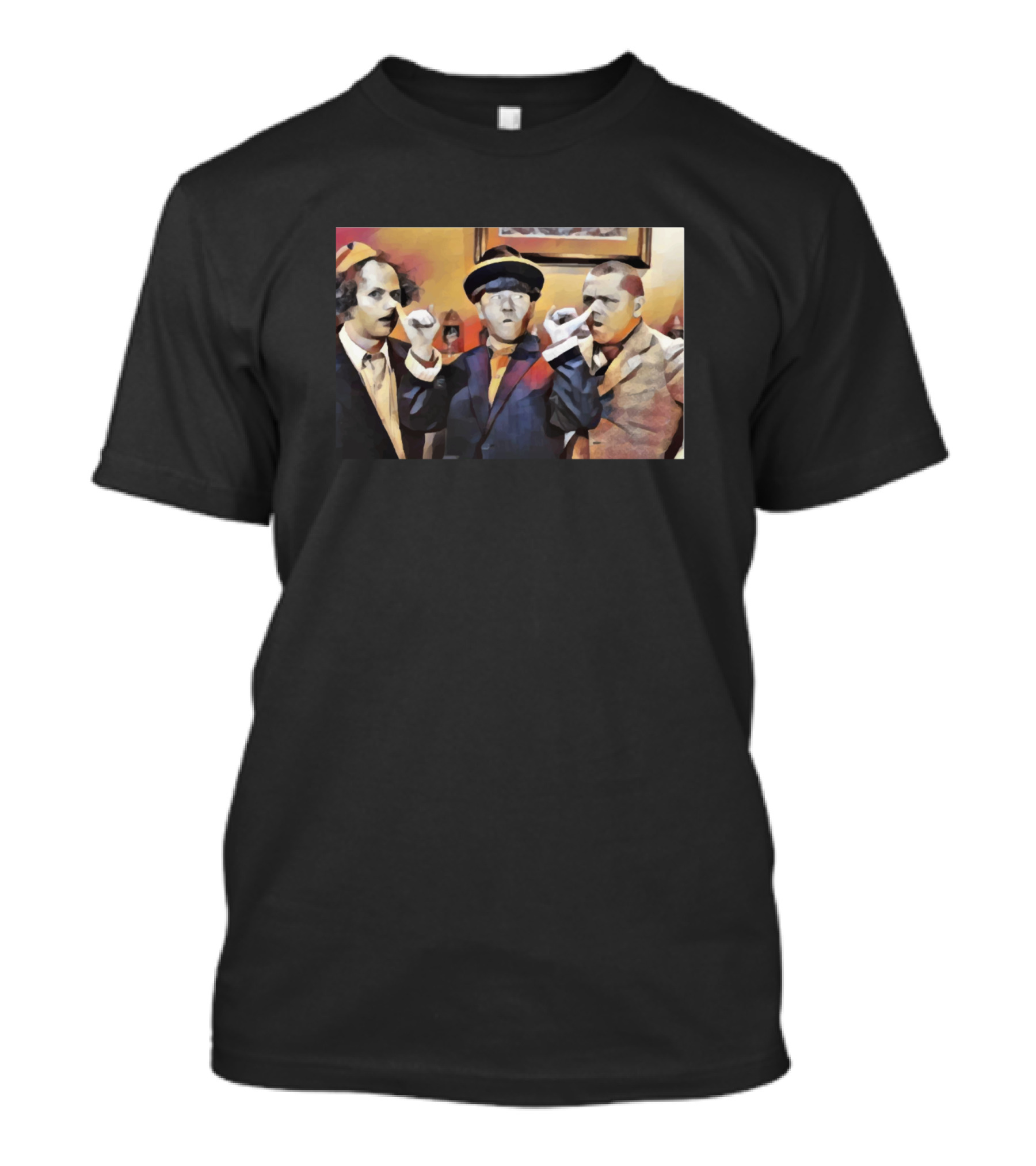 The Three Stooges Vintage Humor Classic Comedy Trio T-Shirt