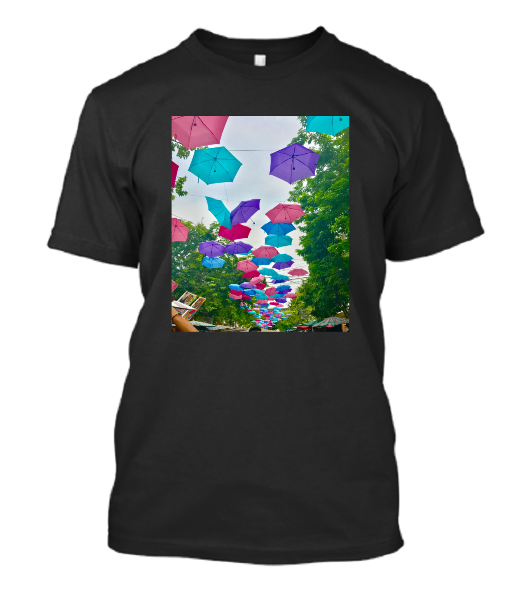 Colorful Array Under My Umbrella T-Shirt