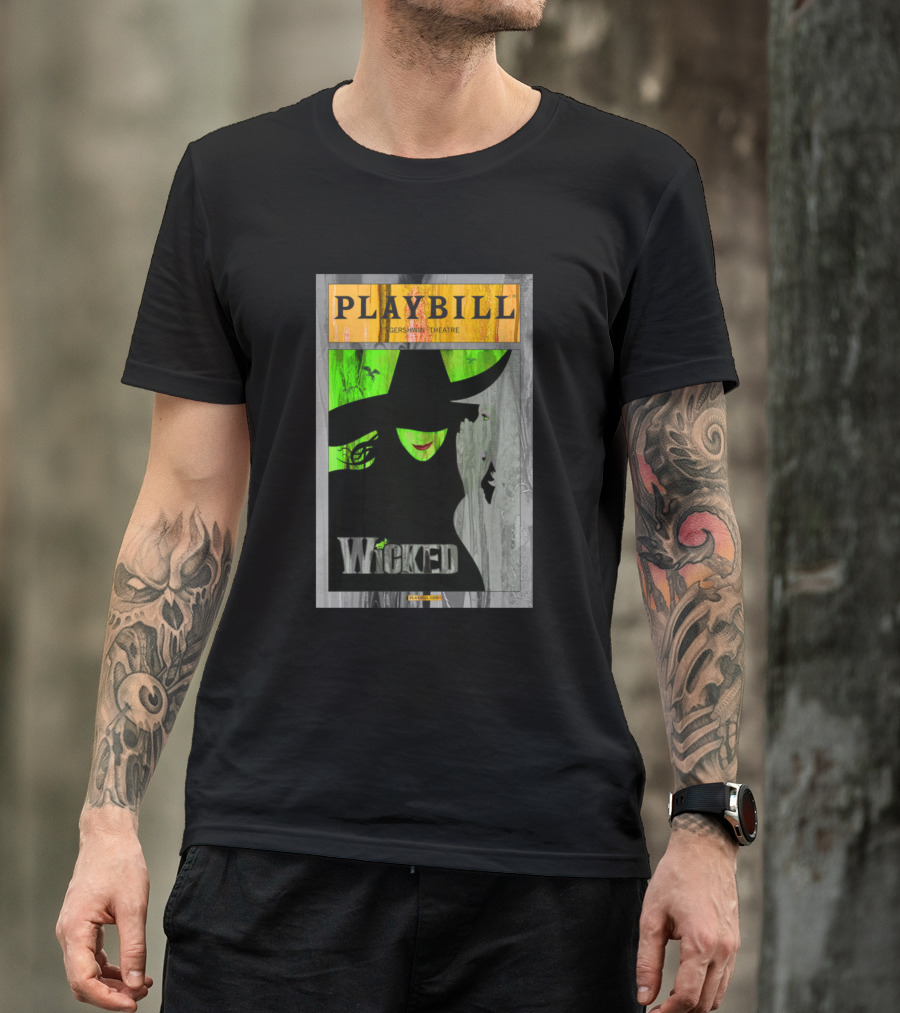 Wicked Playbill Gershwin Theatre T-Shirt