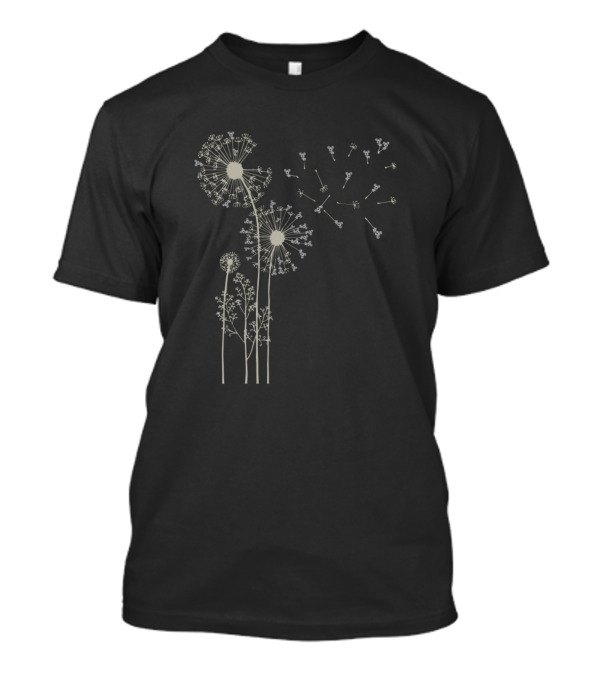 Animal Koala Dandelion Whimsical Floral Breeze T-Shirt
