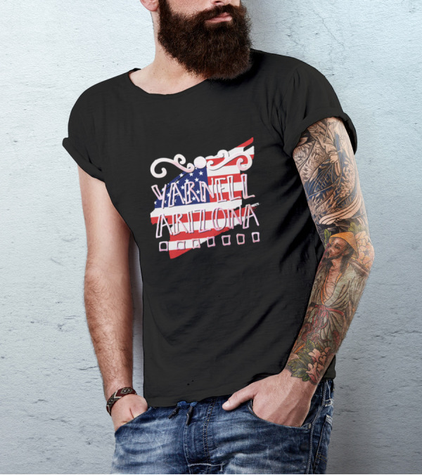 Yarnell Arizona Stars And Stripes American Flag T-Shirt
