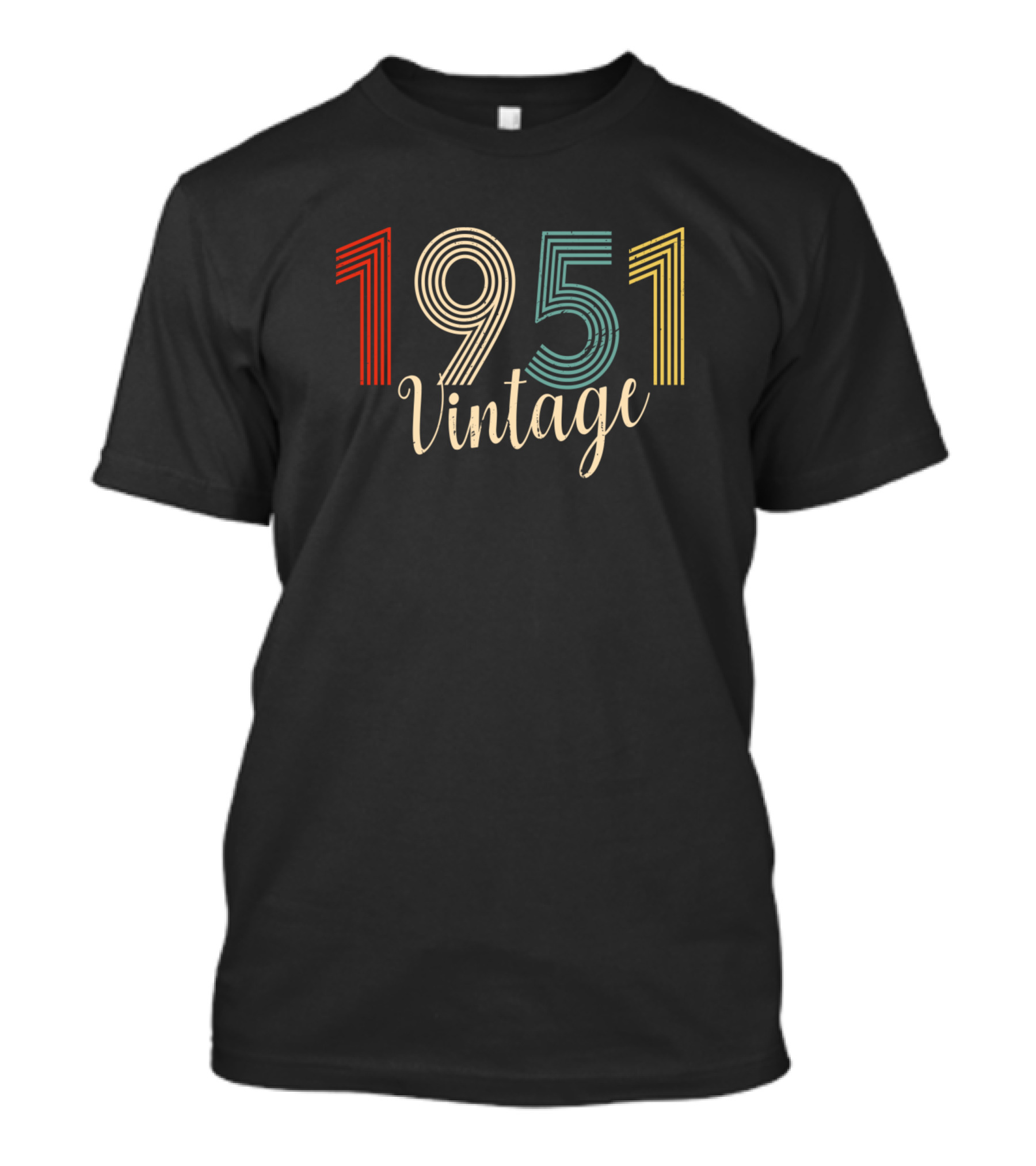 1951 Vintage Retro 70 Years Old Birthday T-Shirt