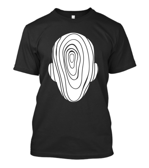 Art Raving Music Head Contour T-Shirt