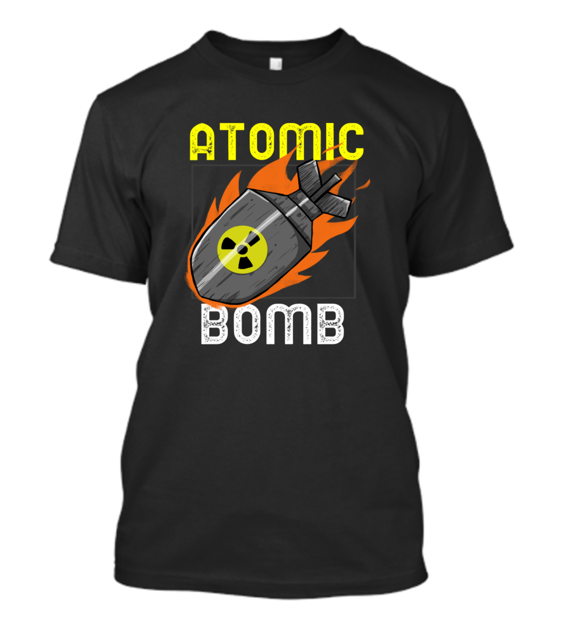 ATOMIC BOMB Nuclear Flame T-Shirt