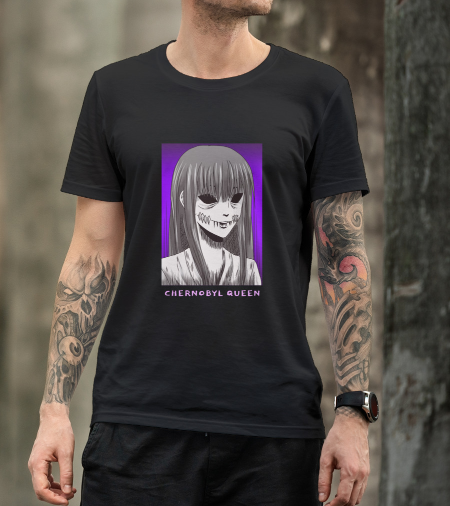 Chernobyl Queen Horror Manga T-Shirt