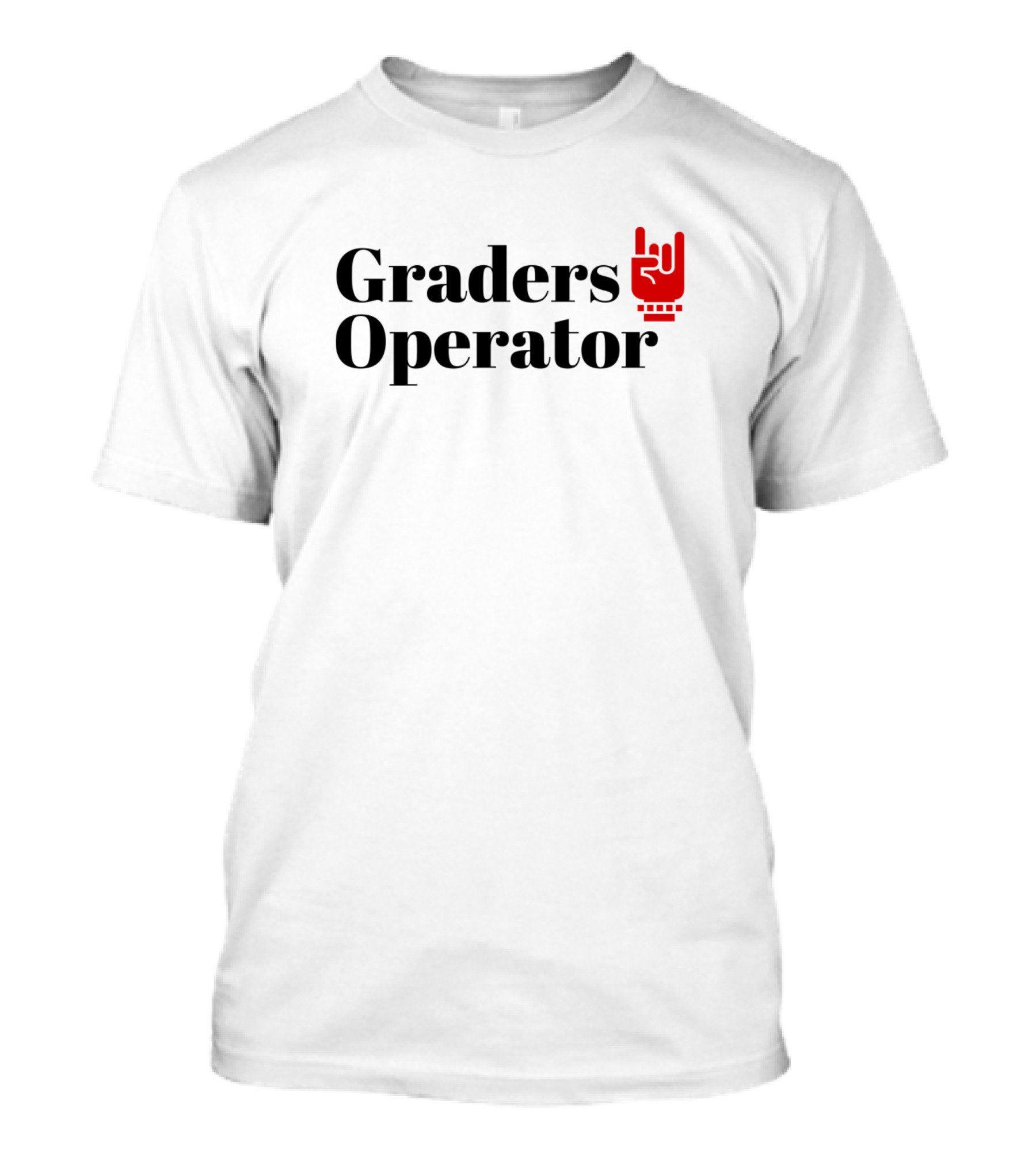 Graders Operator Rock Hand T-Shirt