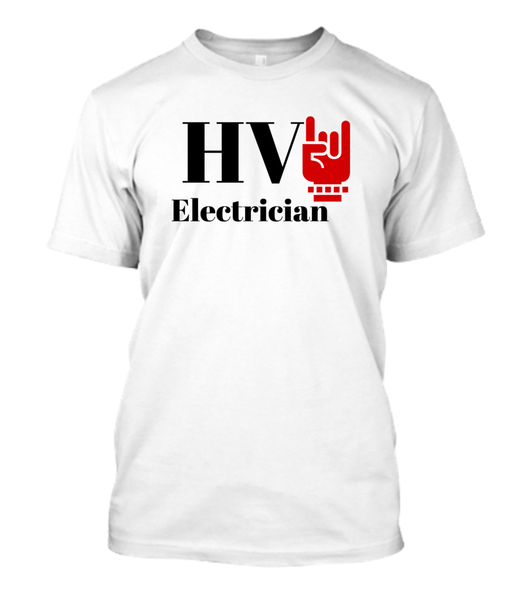 HV Electrician Rock Hand T-Shirt