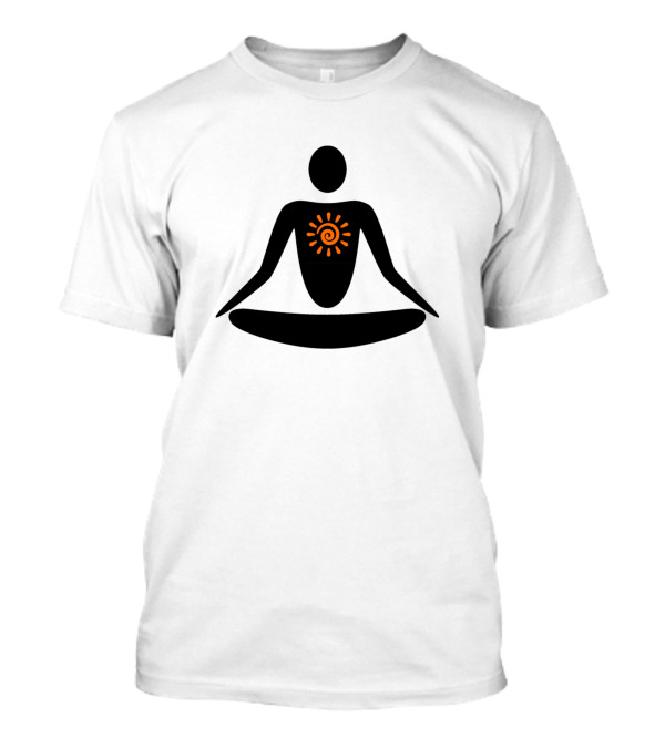 Inner Peace Yogi Meditation With Sun T-Shirt