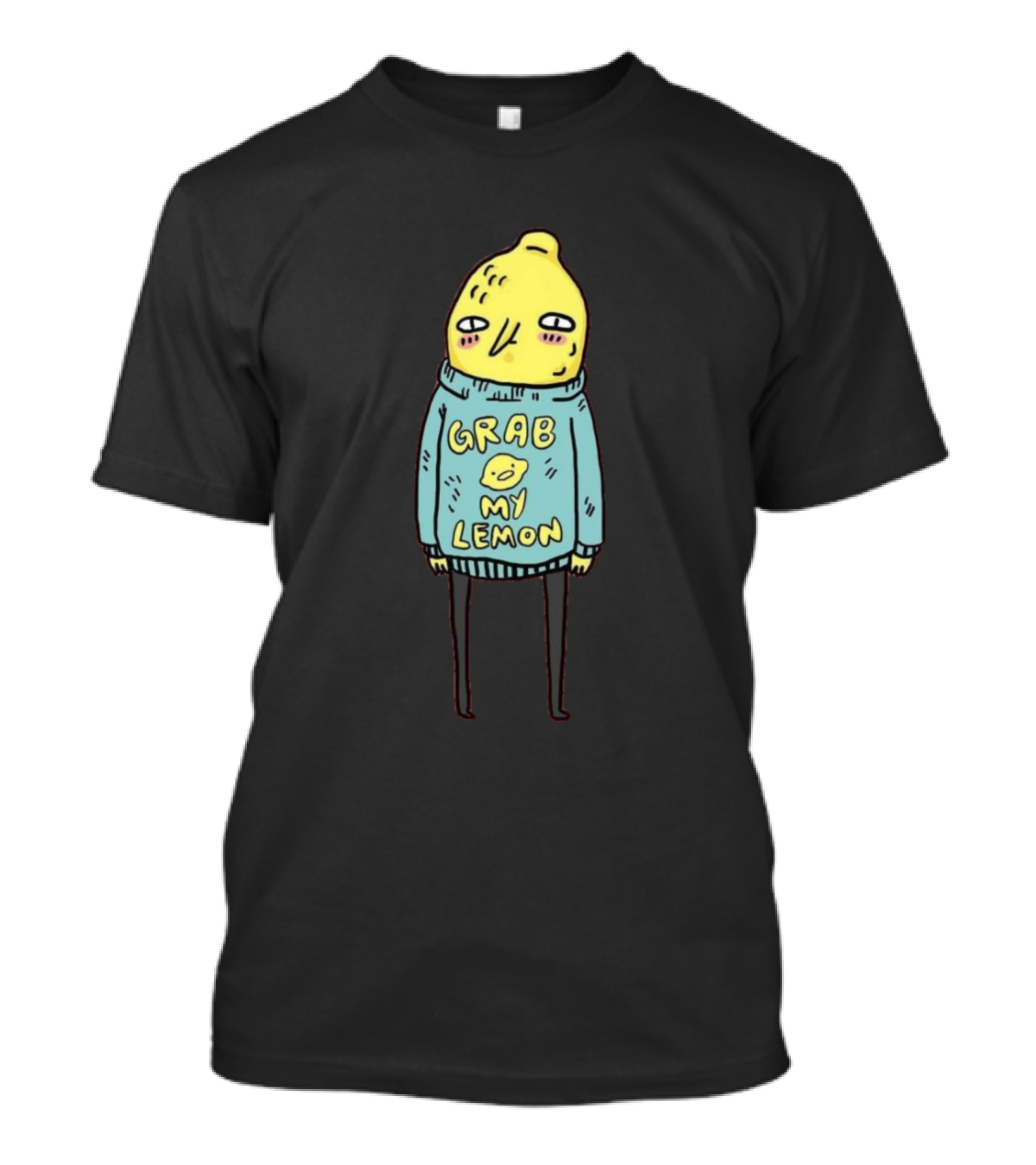 Grab My Lemon Sweater Character T-Shirt