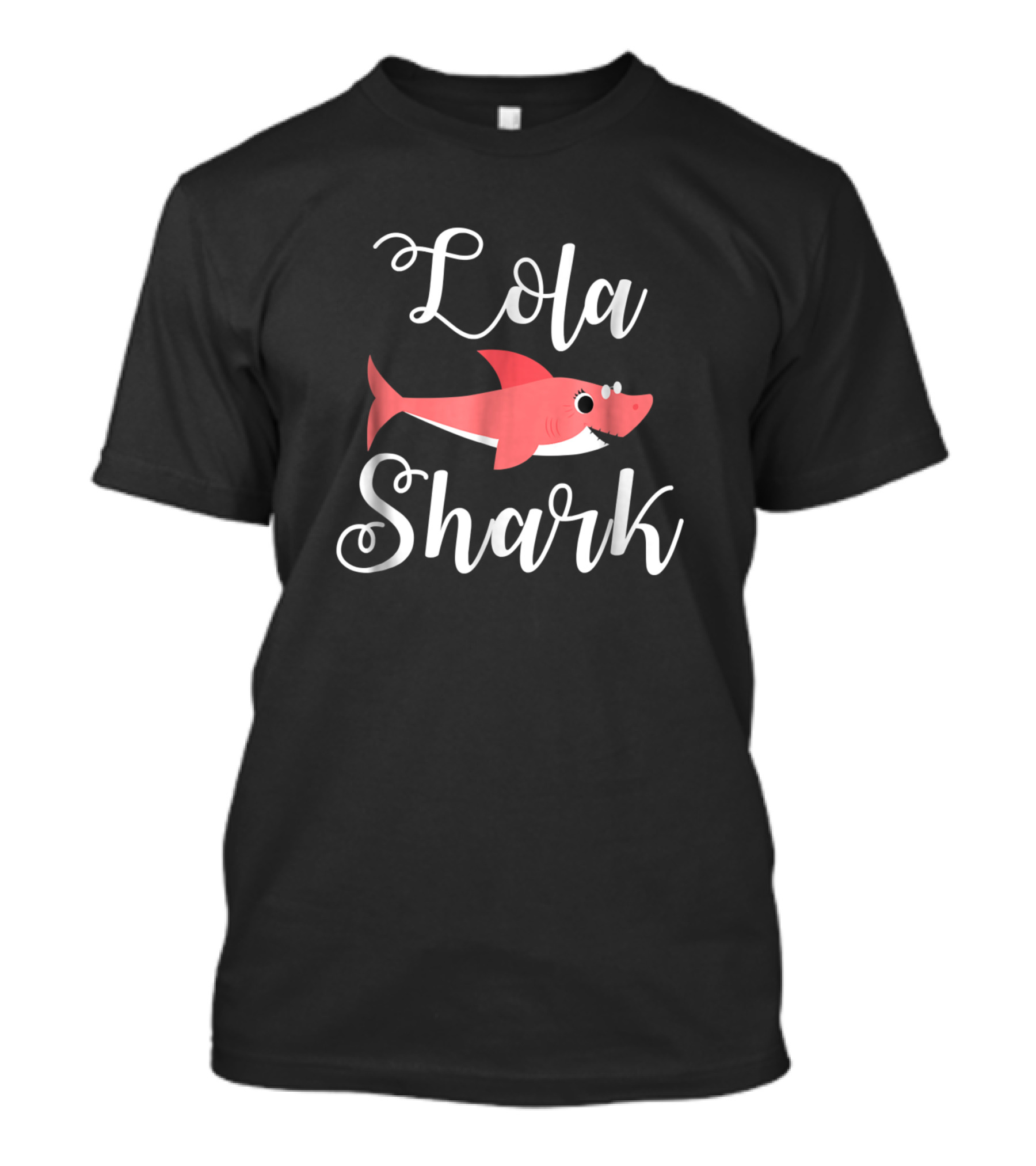 Lola Shark Funny Grandma Mother's Day T-Shirt