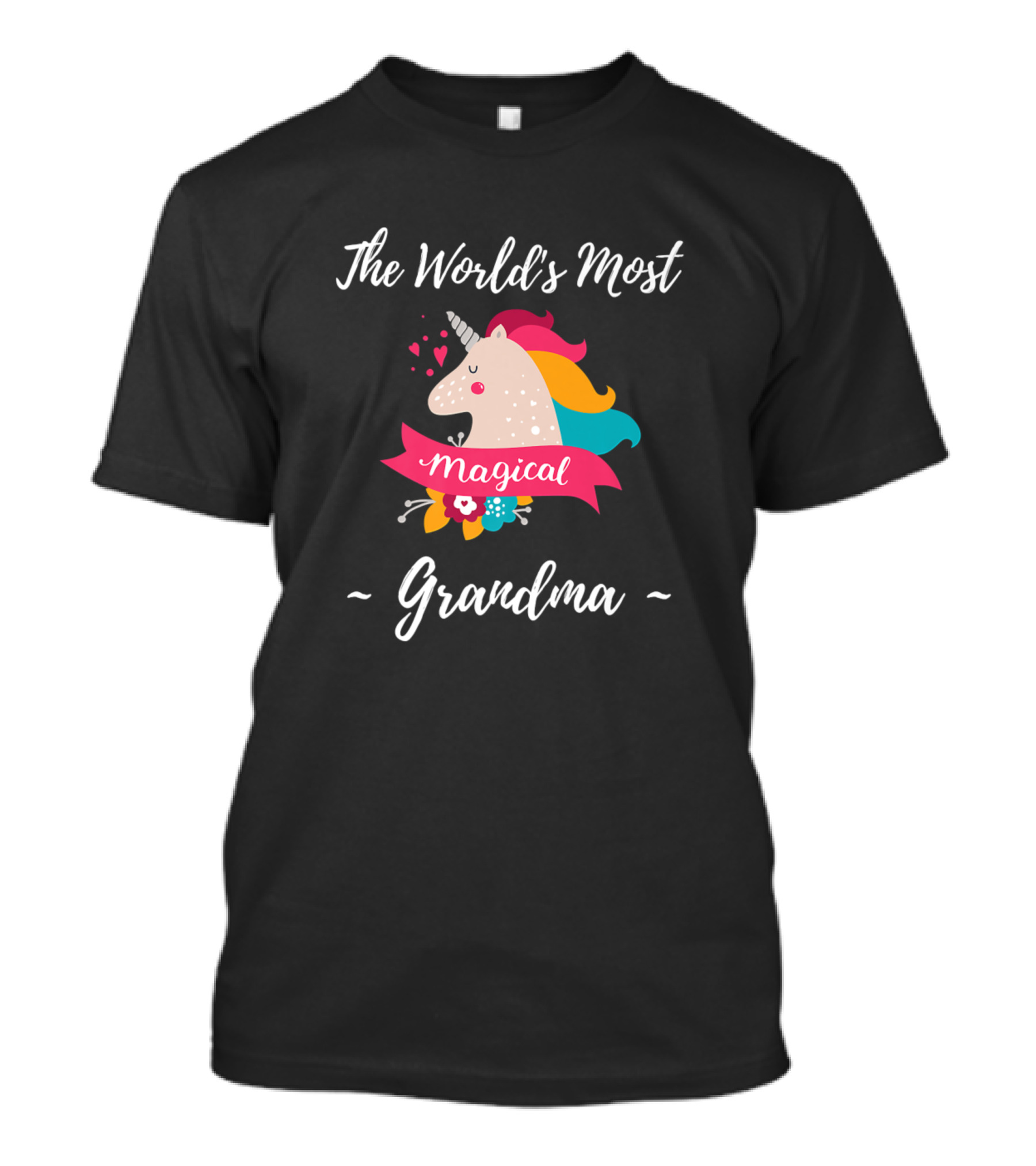 The World's Most Magical Grandma Fun Unicorns T-Shirt
