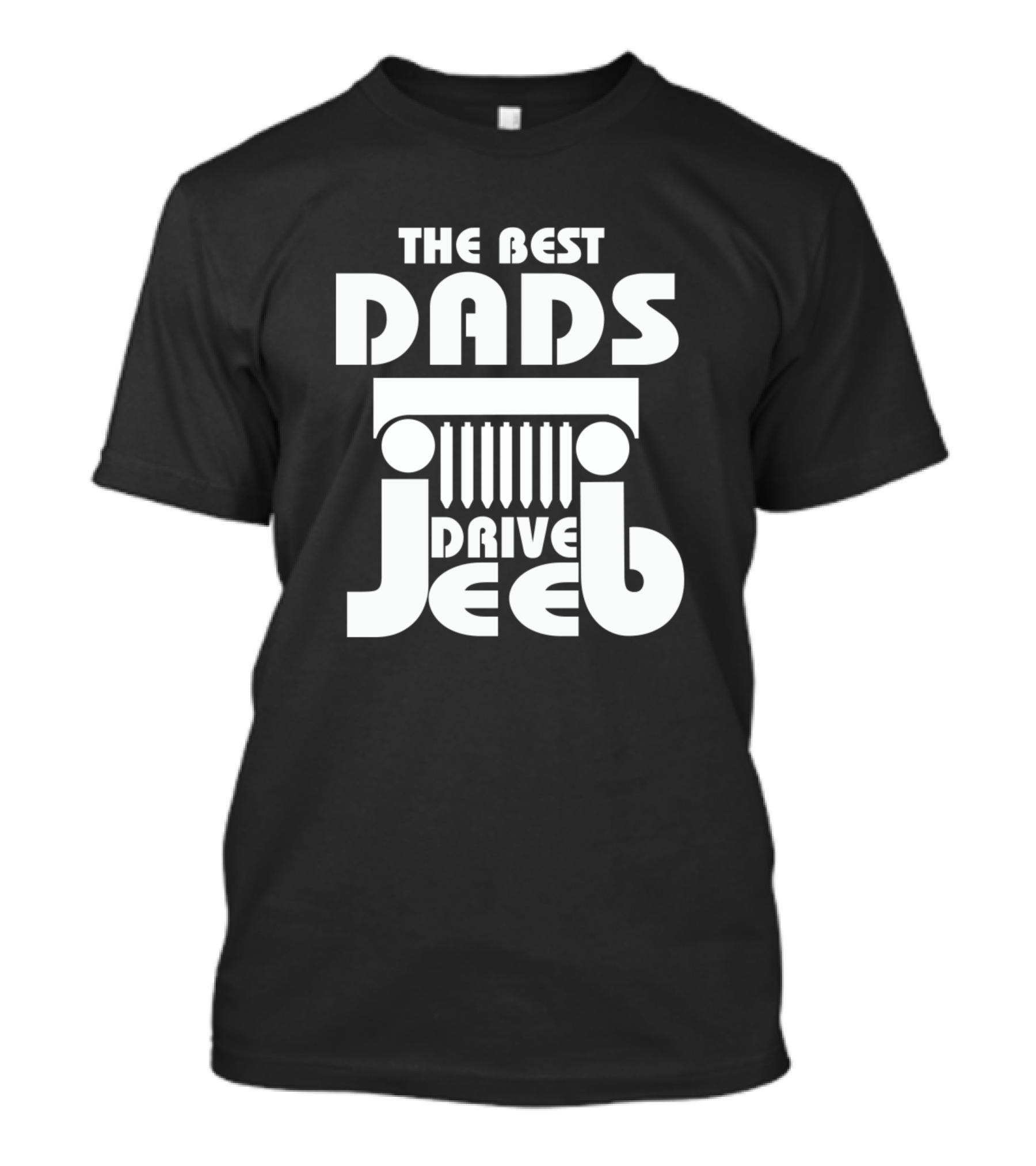 The Best Dads Drive Jeep Grill T-Shirt