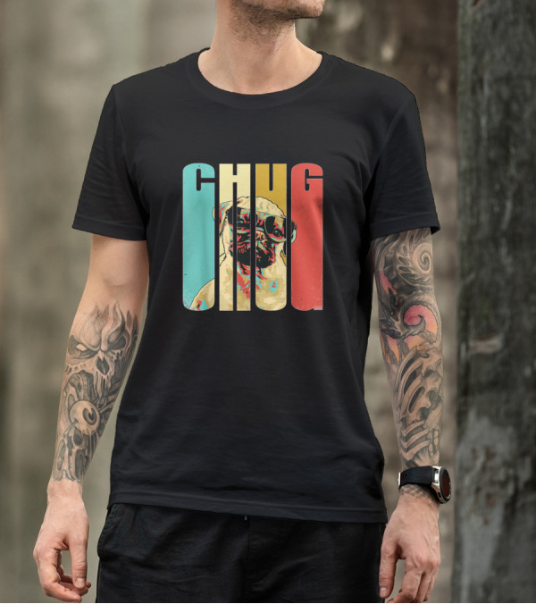 Chug Dog Lovers Vintage Dogs T-Shirt