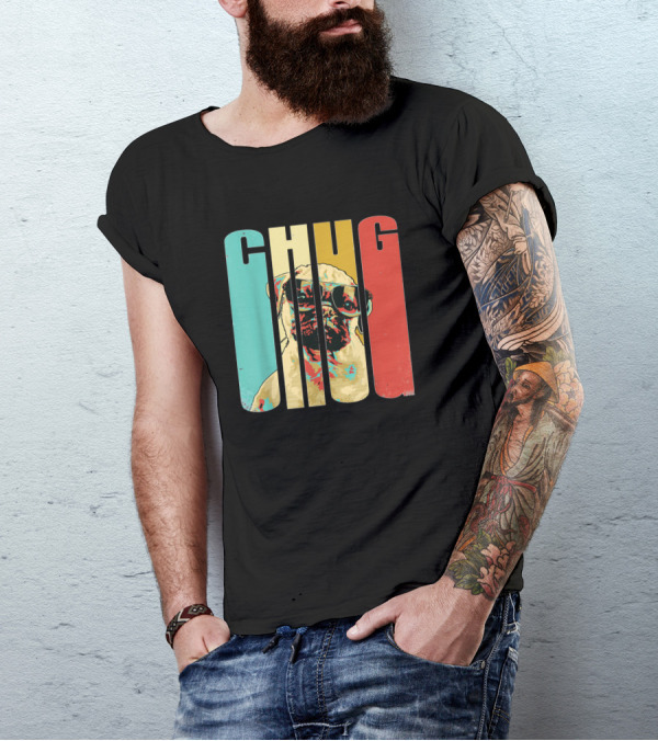 Chug Dog Lovers Vintage Dogs T-Shirt