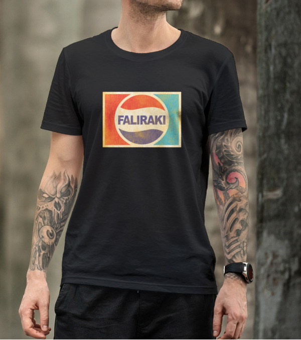 Faliraki Retro Style Pepsi Circle T-Shirt