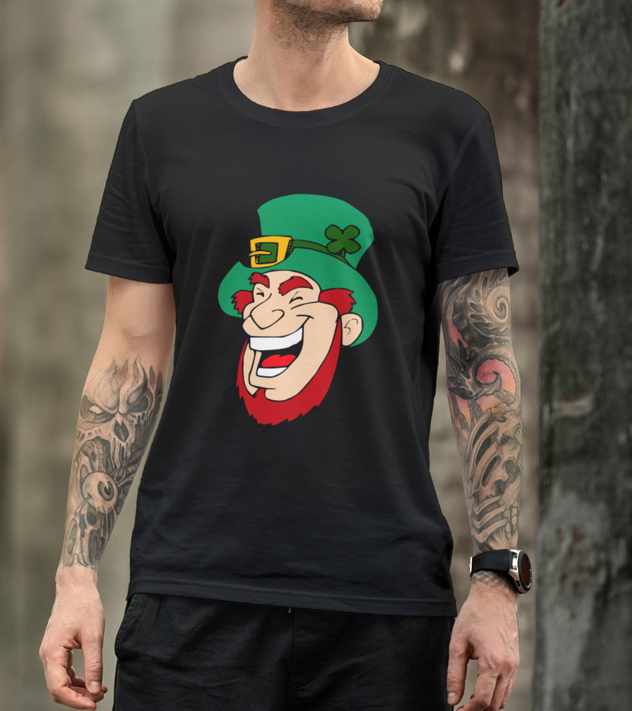 Funny Irish Sports Fan Notre Dame Go Irish Leprechaun Mascot T-Shirt