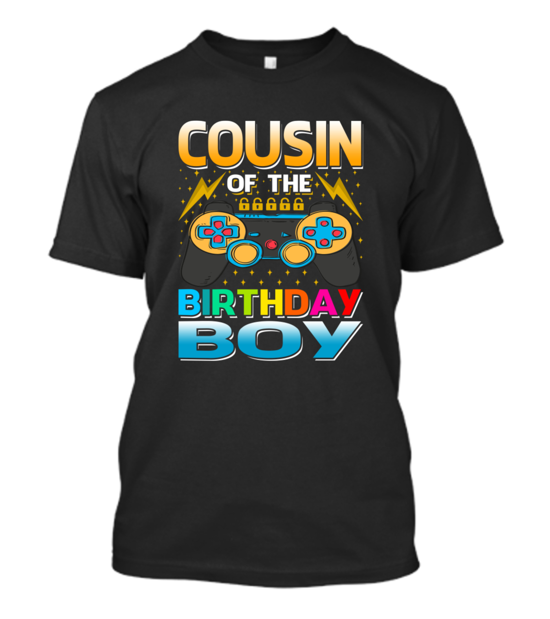 Cousin Of The Birthday Boy Gaming Controller T-Shirt