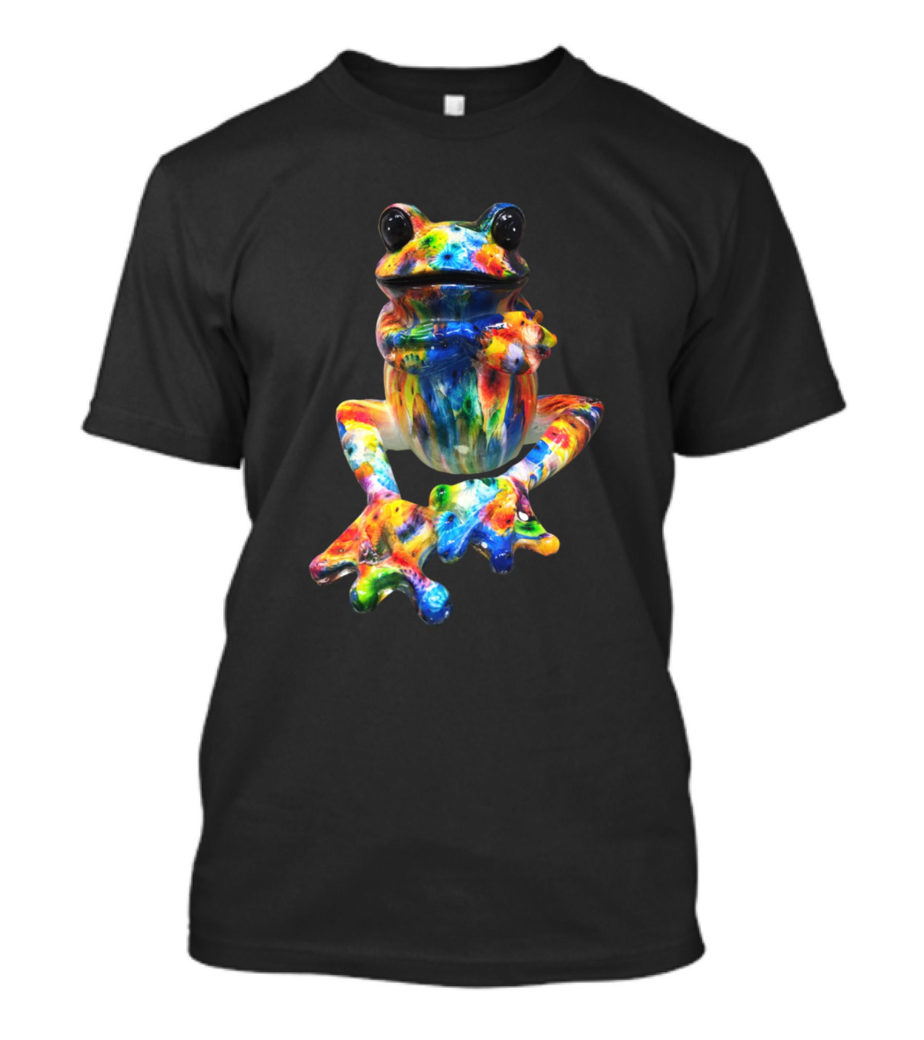 Frog Series Rainbow Multicolor T-Shirt