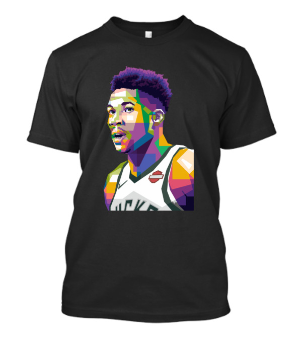 Giannis Sina Ugo Antetokounmpo Milwaukee Bucks WPAP T-Shirt
