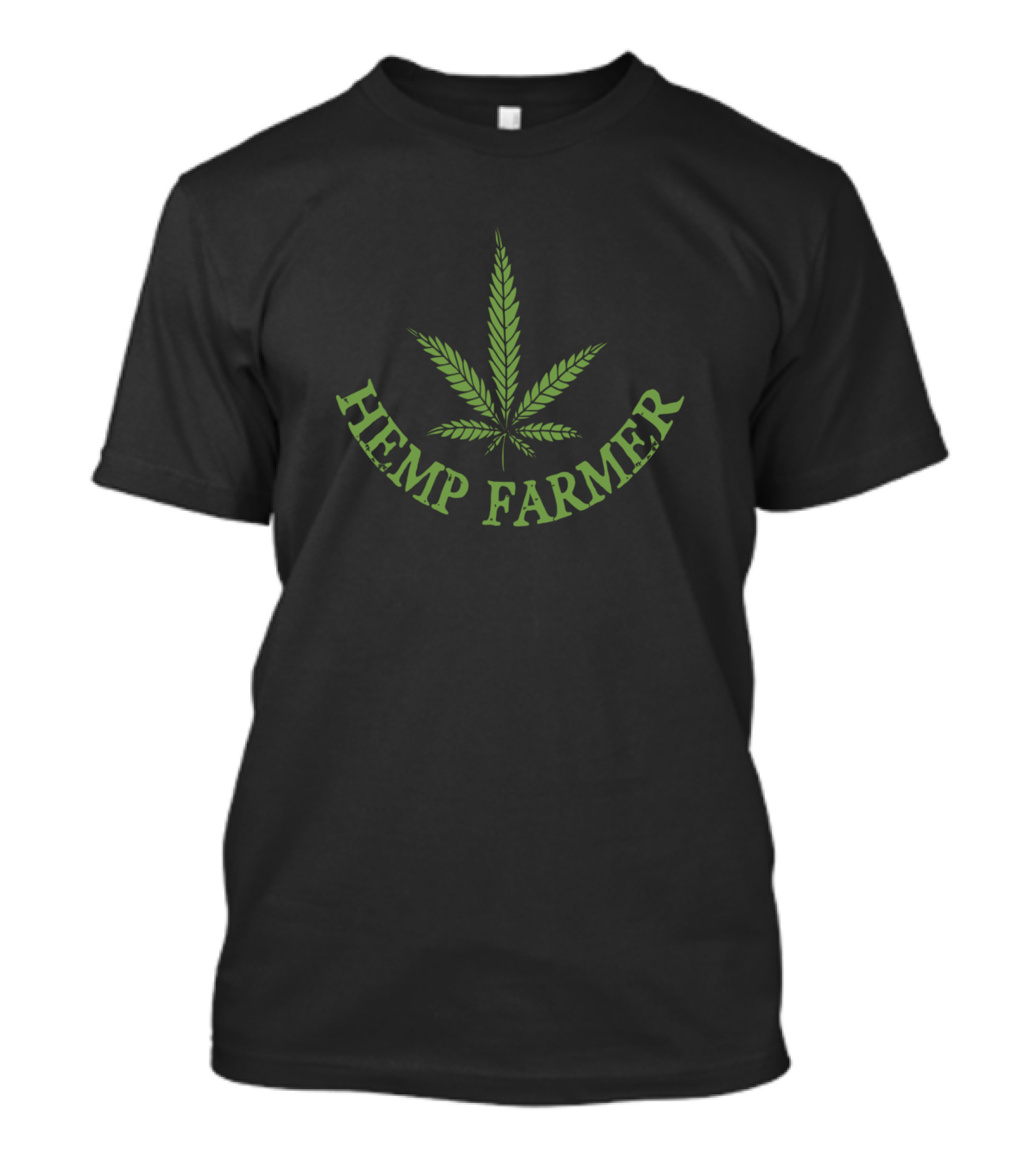 Hemp Farmer Herbal Organic Medicine Vegans Oil T-Shirt