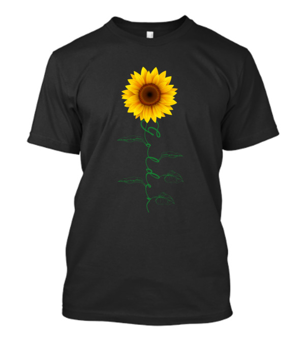 Golden Sunflower Blossom T-Shirt