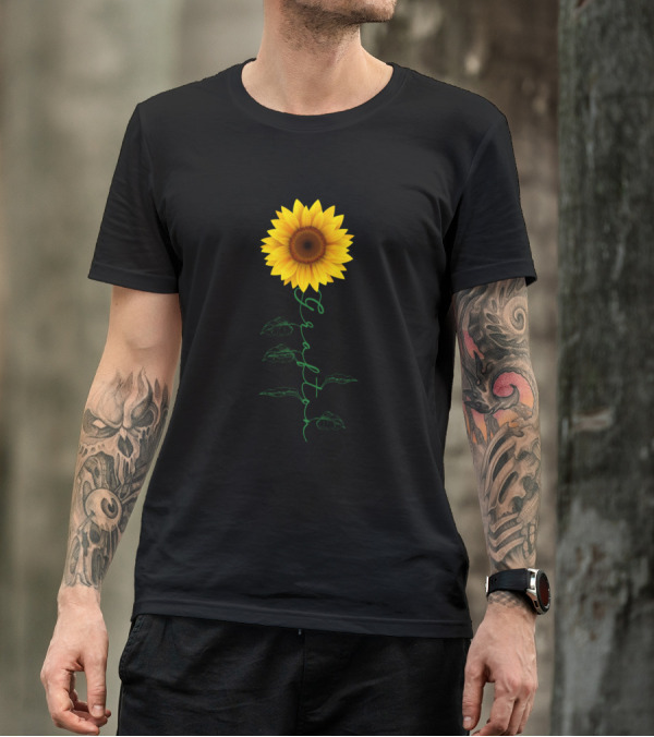 Grafton City Sunflower Flower T-Shirt
