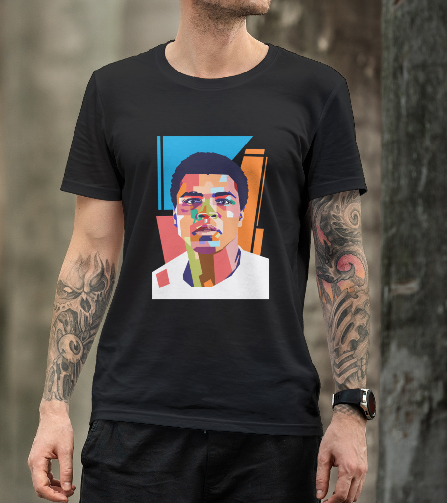 Muhammad Ali Colorful Pop T-Shirt