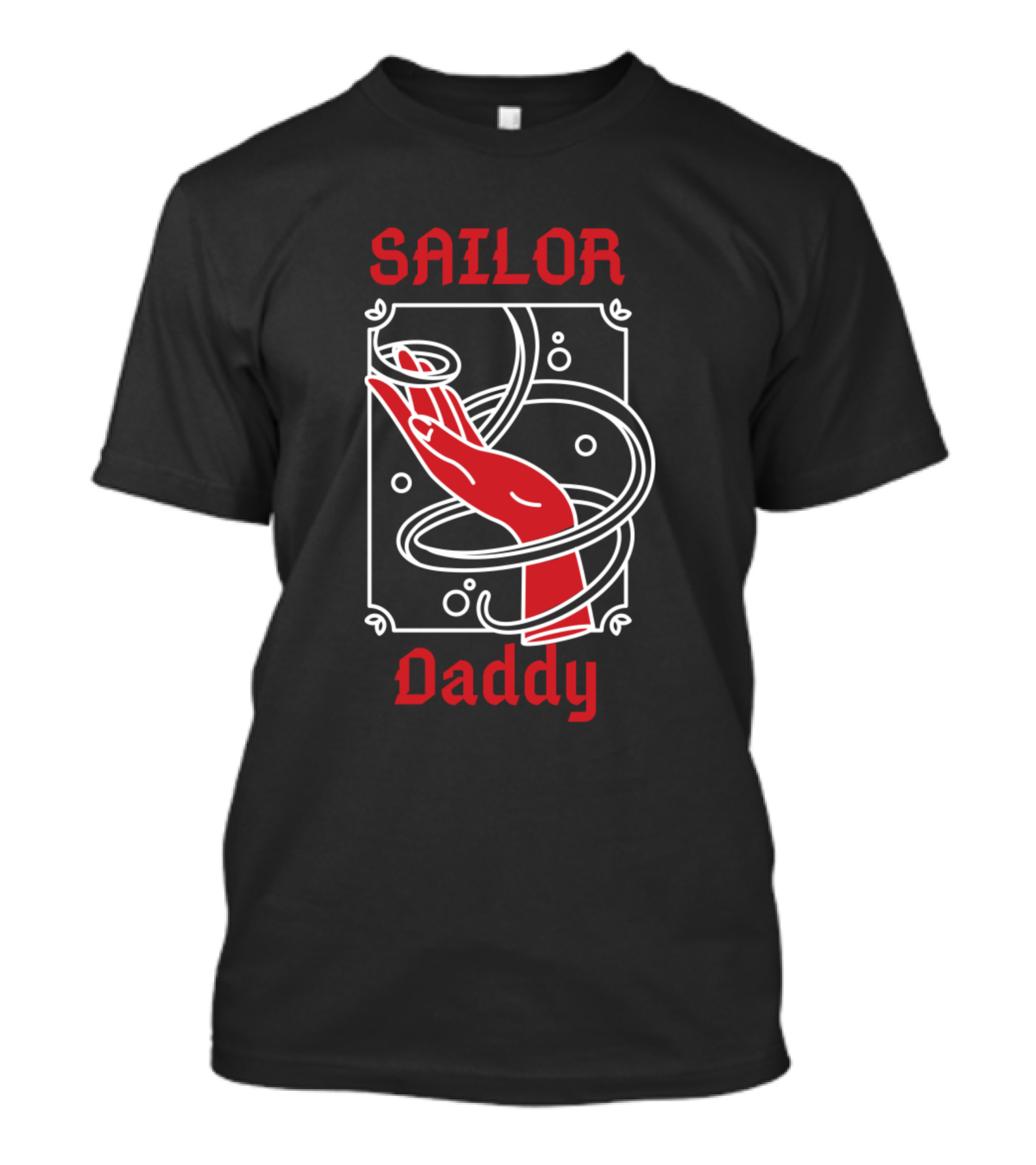 SAILOR Daddy Hand Ring Nautical T-Shirt