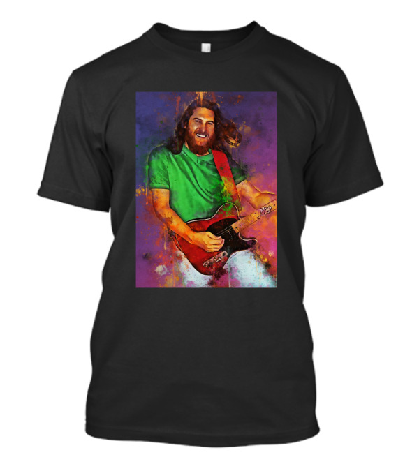 Steve Cropper Vibrant Performance With Electric Guitar T-Shirt
