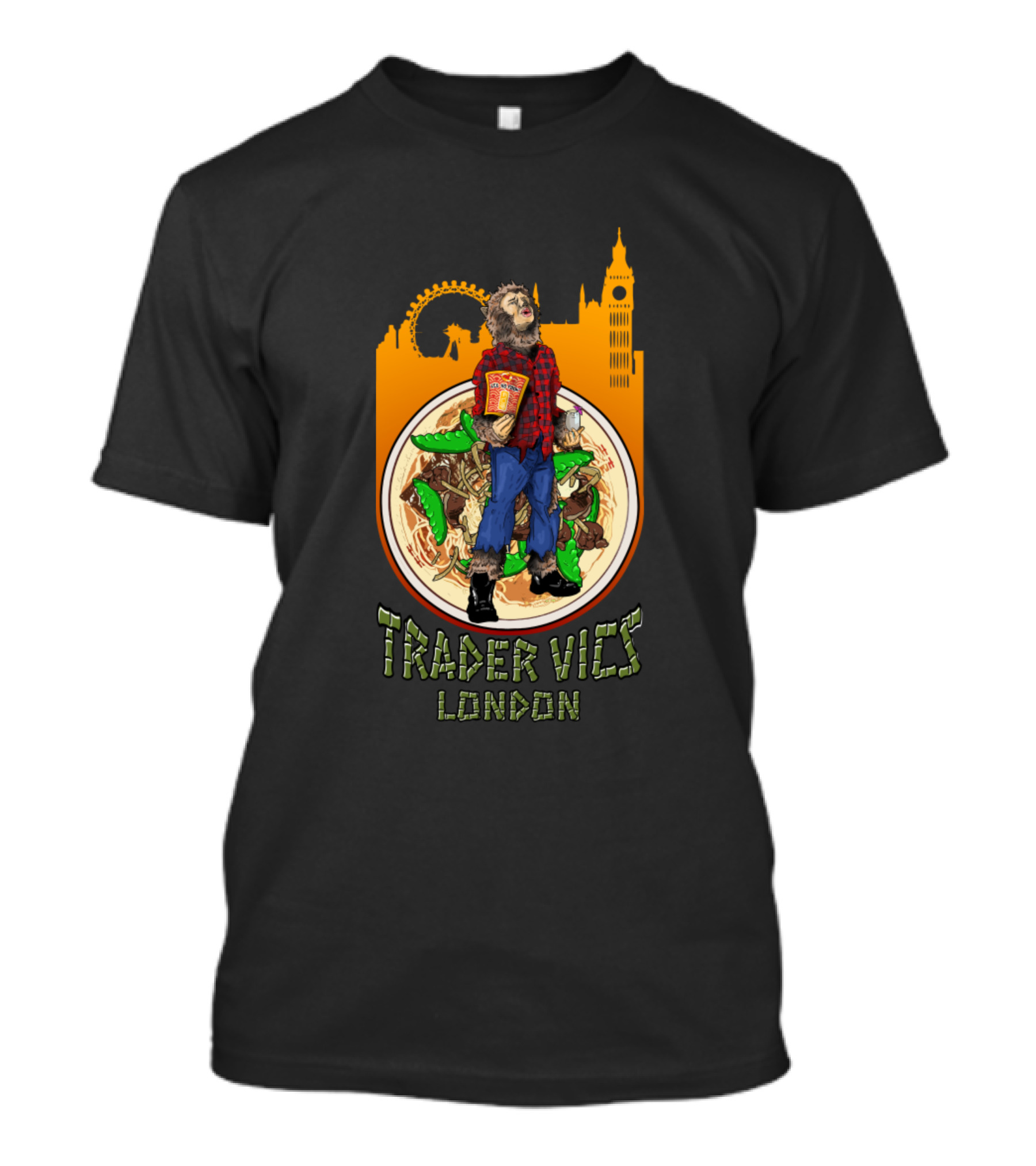 Trader Vics London Werewolf Of London T-Shirt