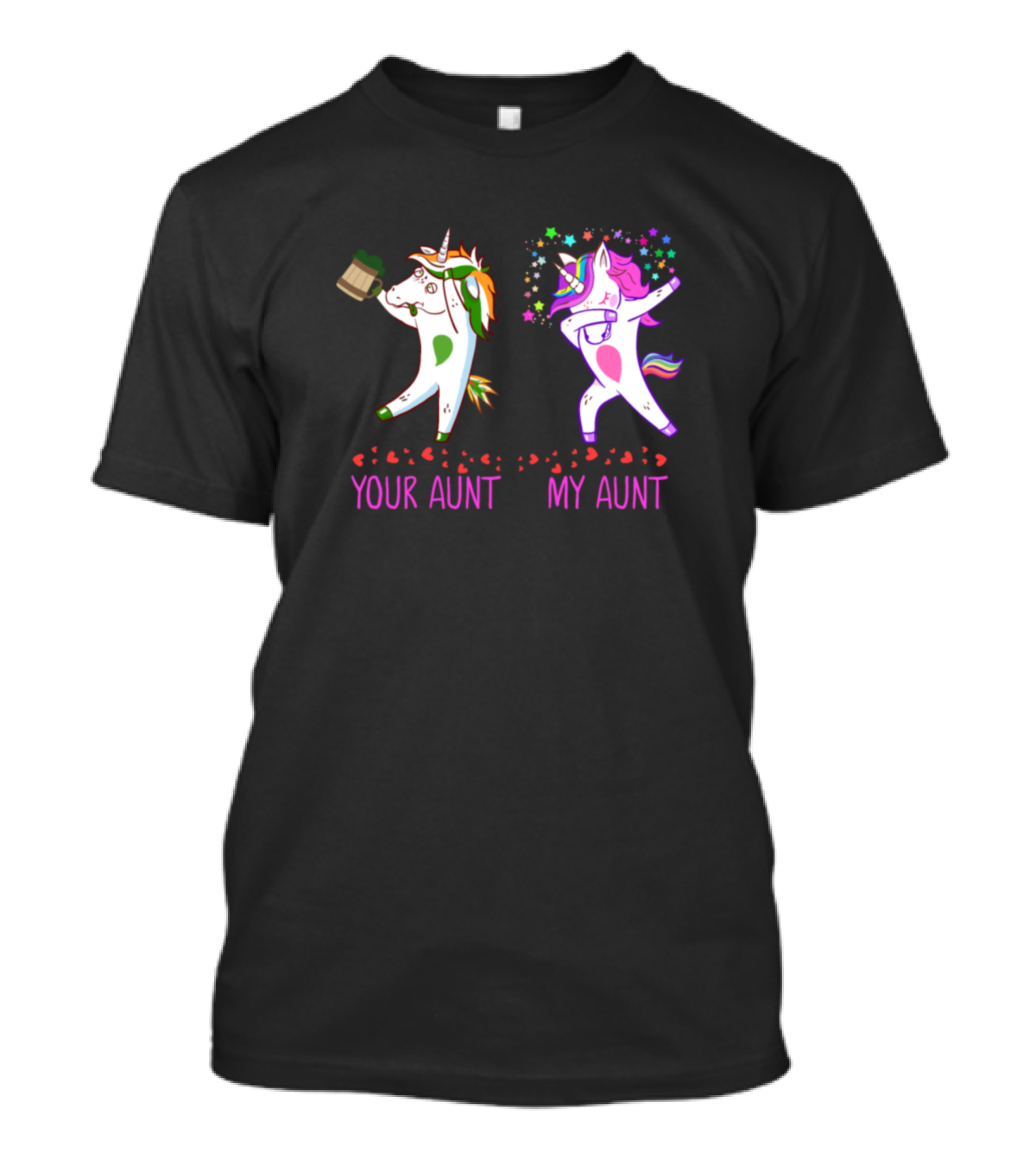 Your Aunt My Aunt Unicorn Dance Party T-Shirt