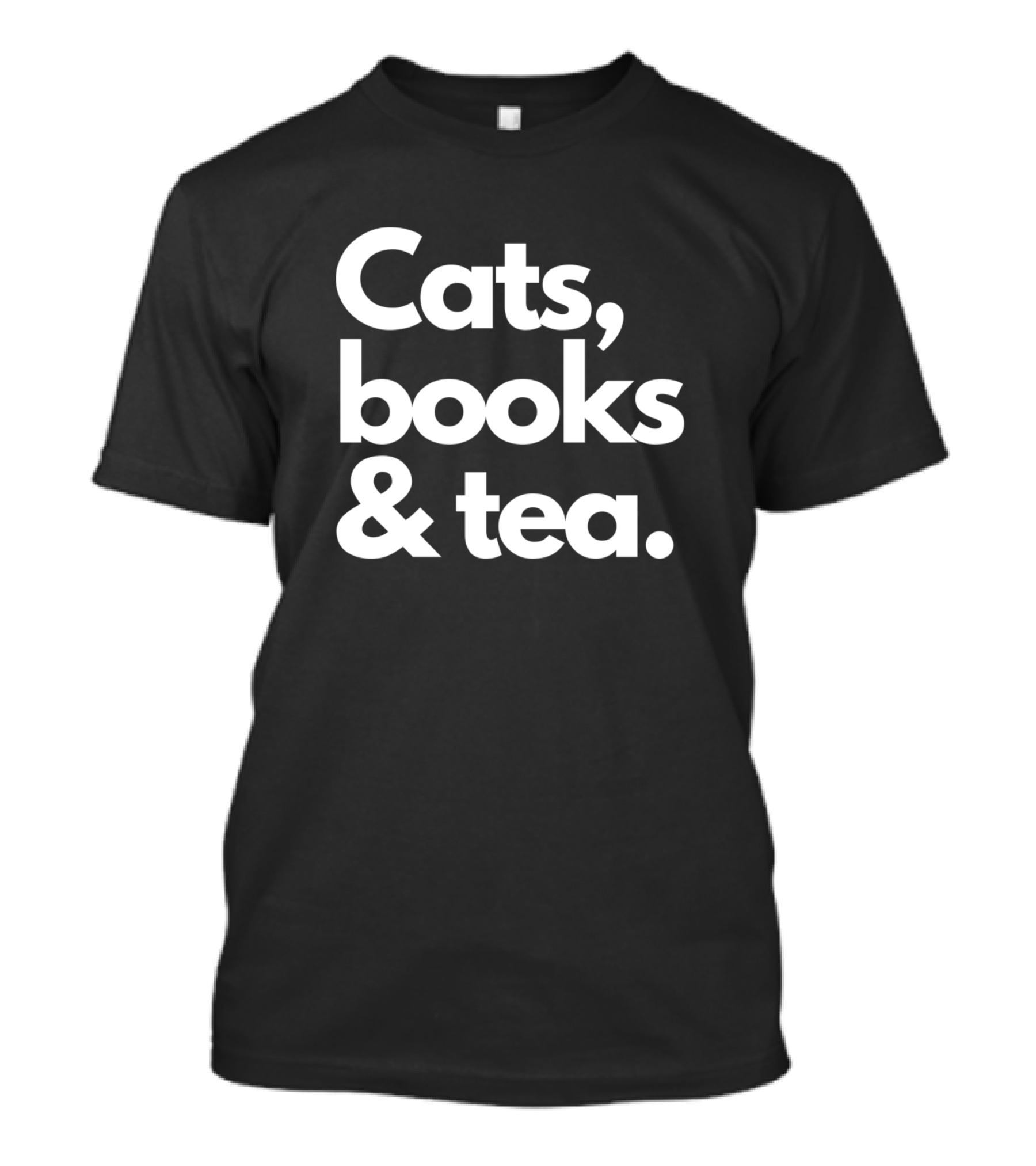 Cats Books And Tea Relaxation Essentials T-Shirt