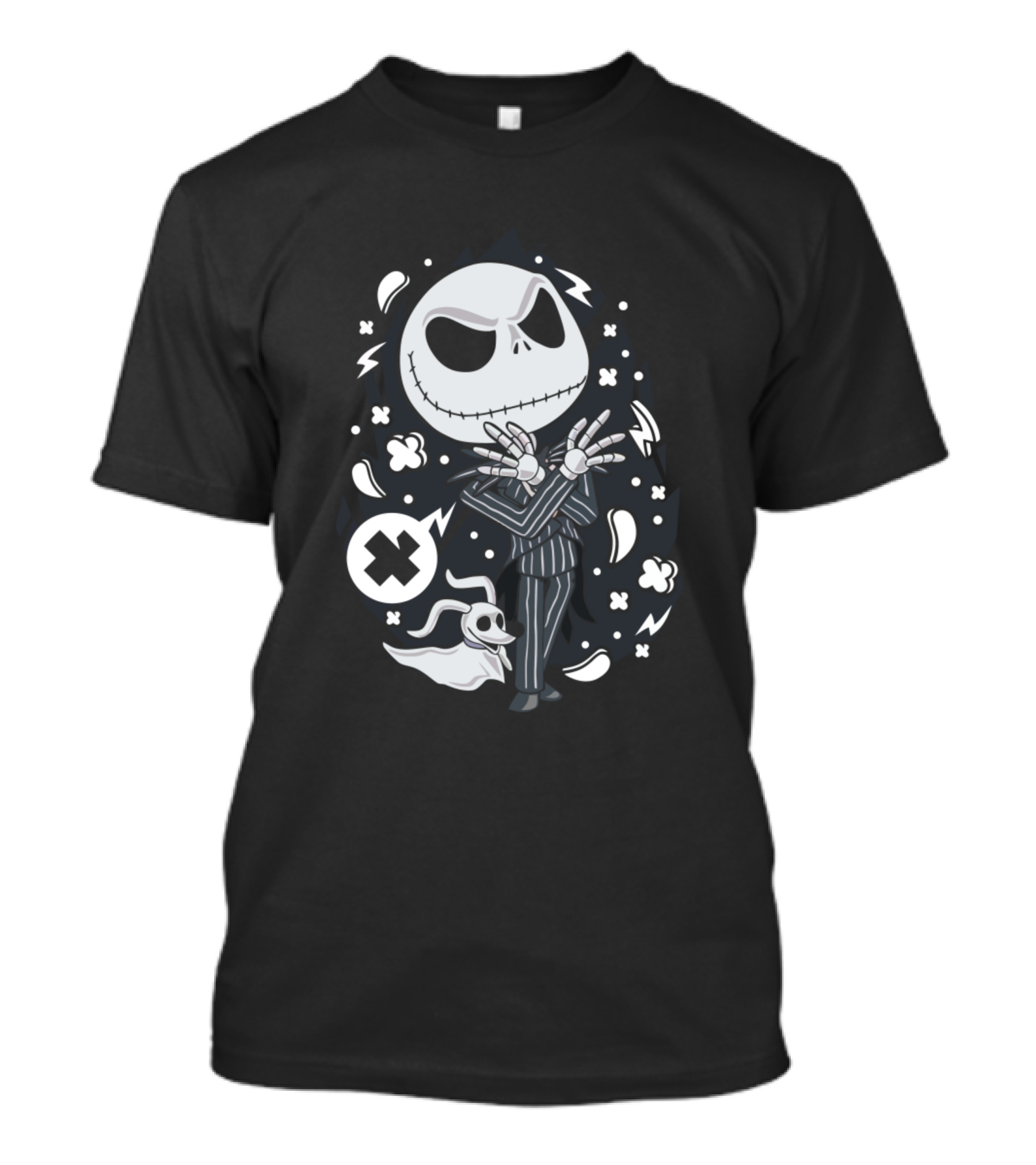 Jack Skellington And Zero Halloween T-Shirt