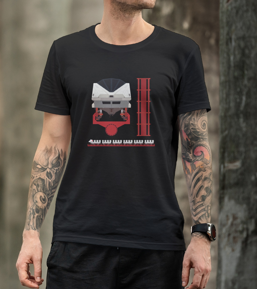 Magnum XL200 Roller Coaster Train And Track T-Shirt