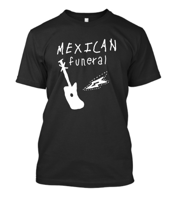 Mexican Funeral Dirk Gently Band Guitar And Bolt T-Shirt
