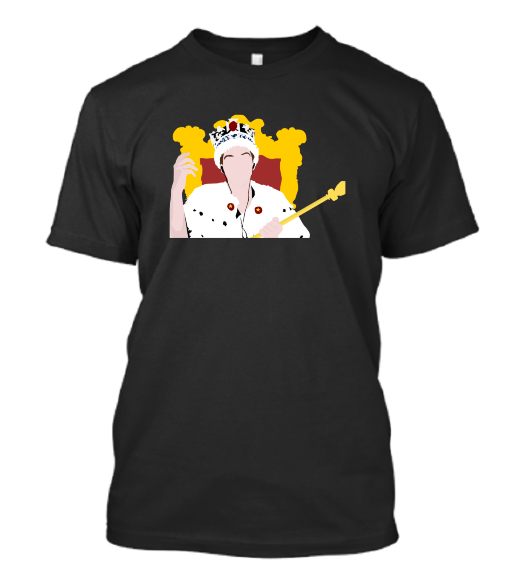 Moriarty Sitting On Throne Wearing Royal Crown T-Shirt