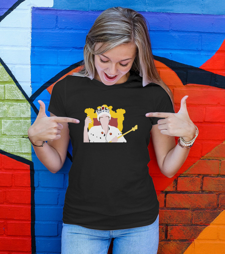Moriarty Sitting On Throne Wearing Royal Crown T-Shirt