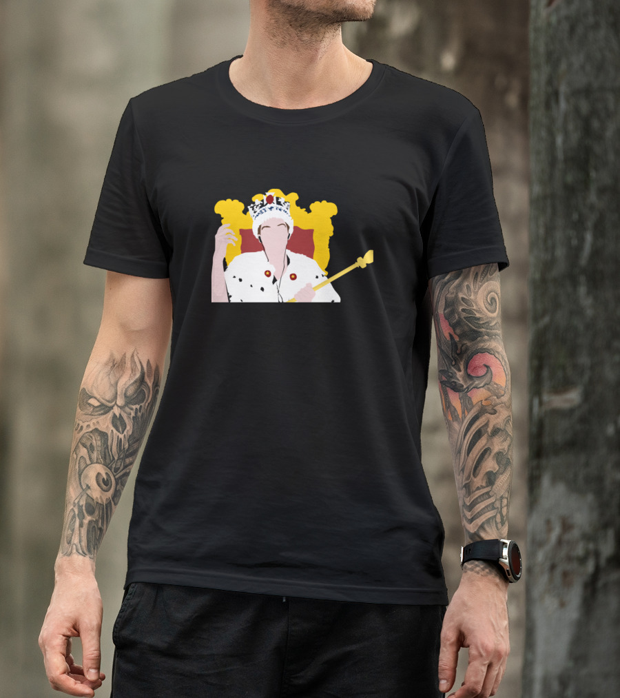 Moriarty Sitting On Throne Wearing Royal Crown T-Shirt
