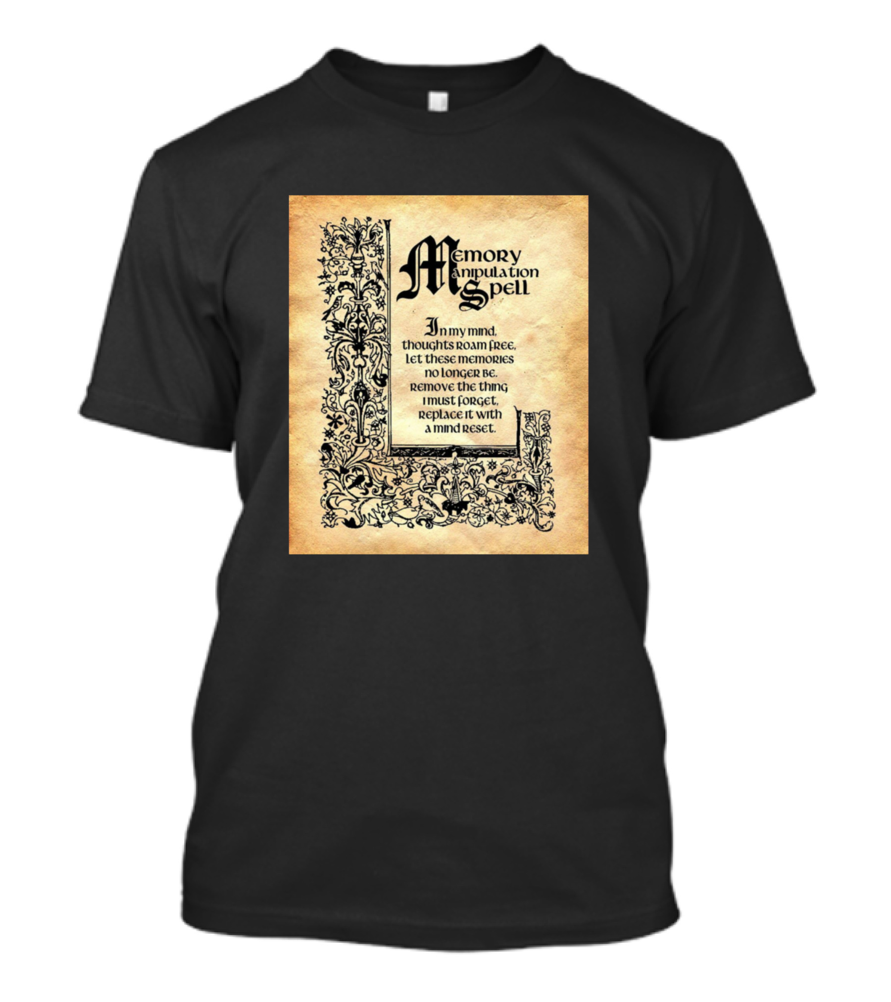Memory Manipulation Spell Mind Reset T-Shirt
