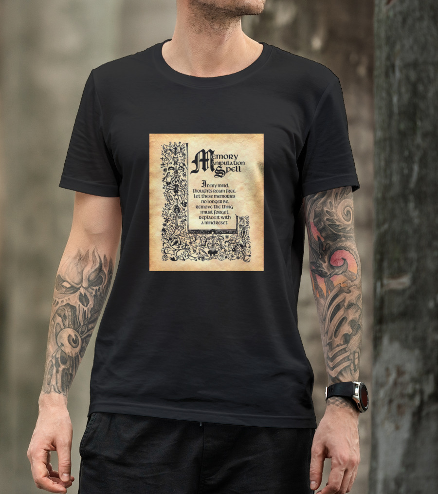 Memory Manipulation Spell Mind Reset T-Shirt