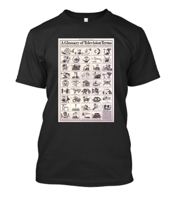Modesty Blaise A Glossary Of Television Terms T-Shirt