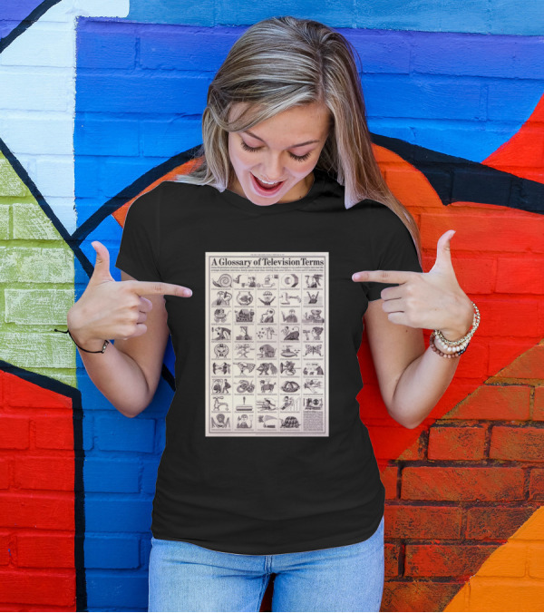 Modesty Blaise A Glossary Of Television Terms T-Shirt
