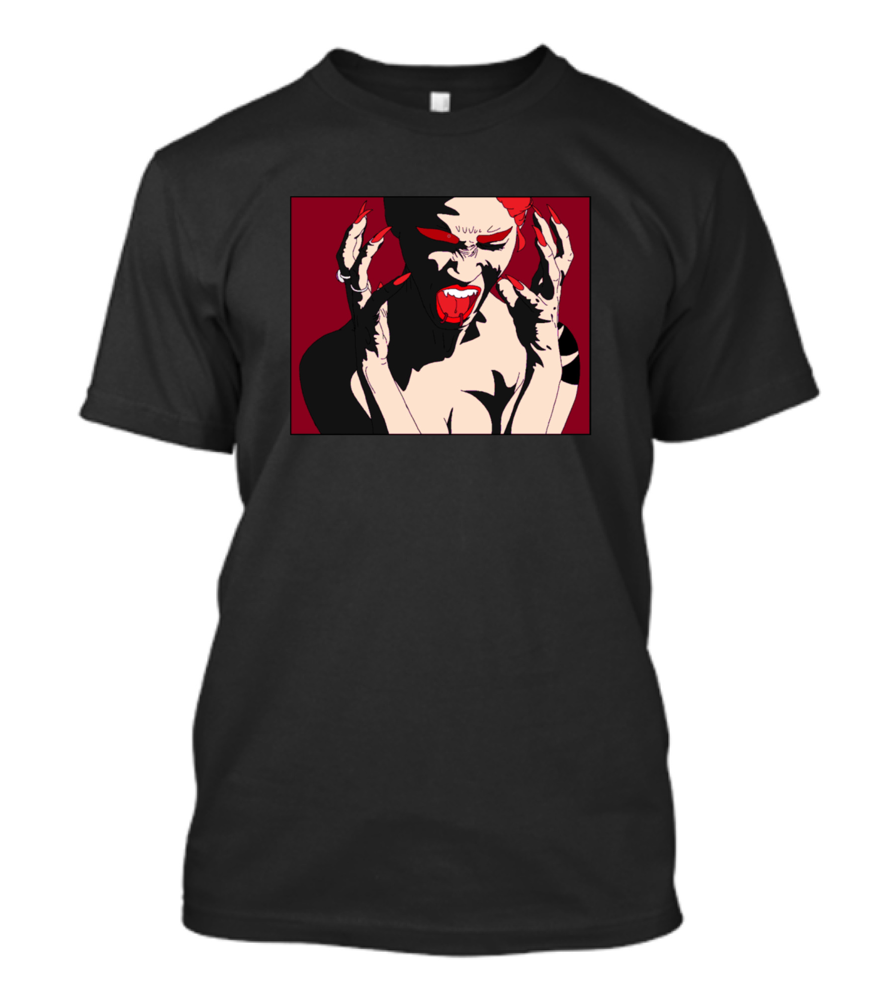 Red Rage Scream T-Shirt