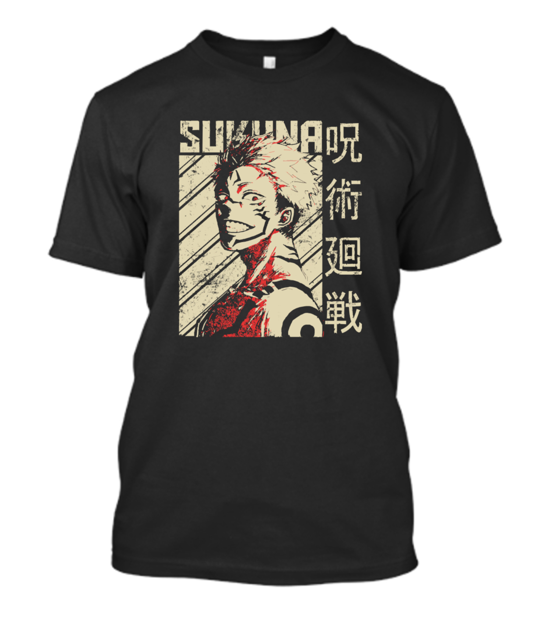 Sukuna Jujutsu Kaisen Cursed Technique Battle T-Shirt