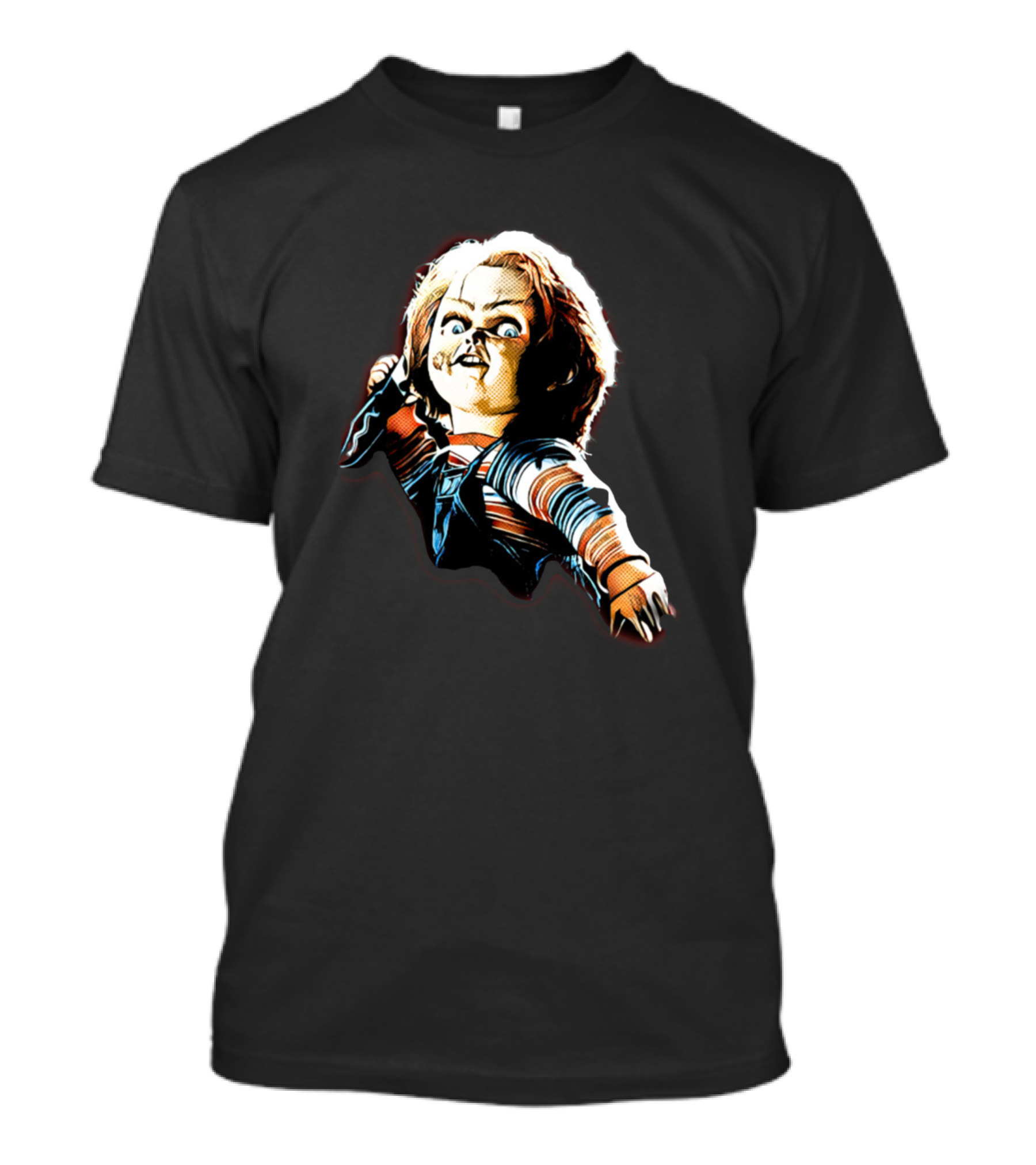 Chucky Horror Icon Knife Wielding Doll T-Shirt