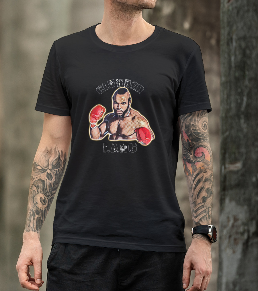 Clubber Lang Boxing Gloves Image T-Shirt