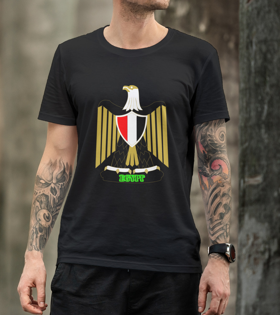 Egypt Coat Of Arms Emblem Shield T-Shirt