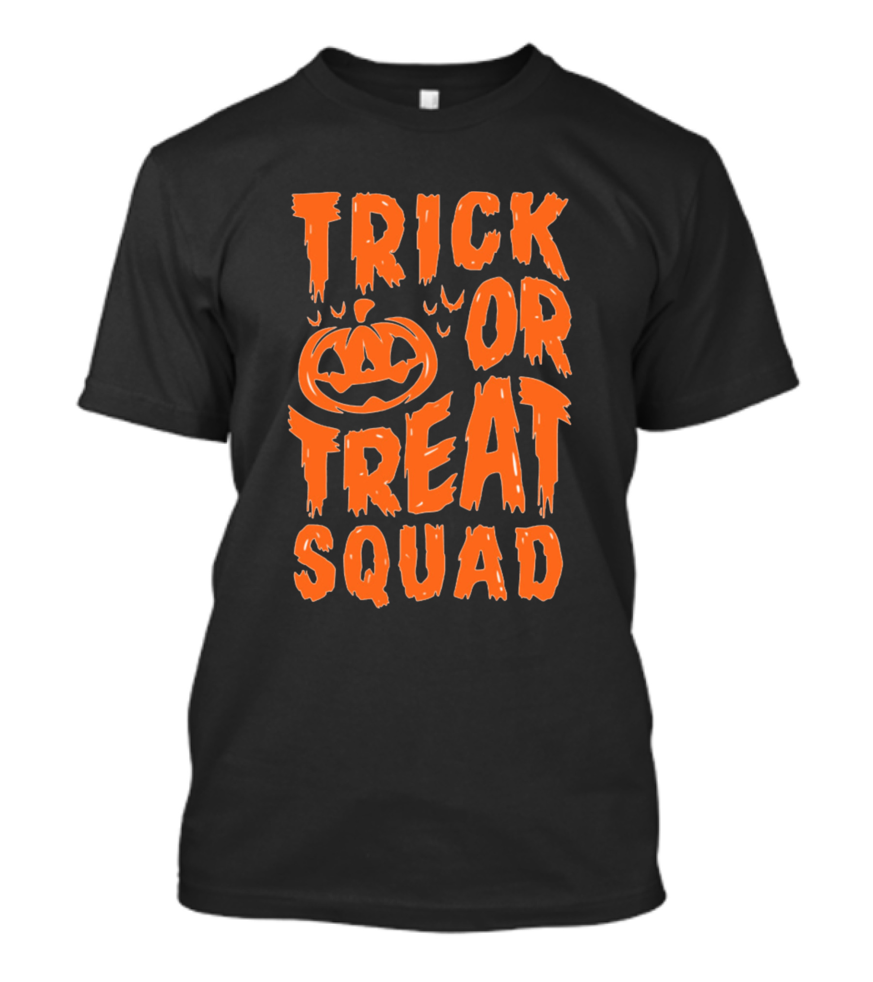 Trick Or Treat Squad Halloween Pumpkin T-Shirt