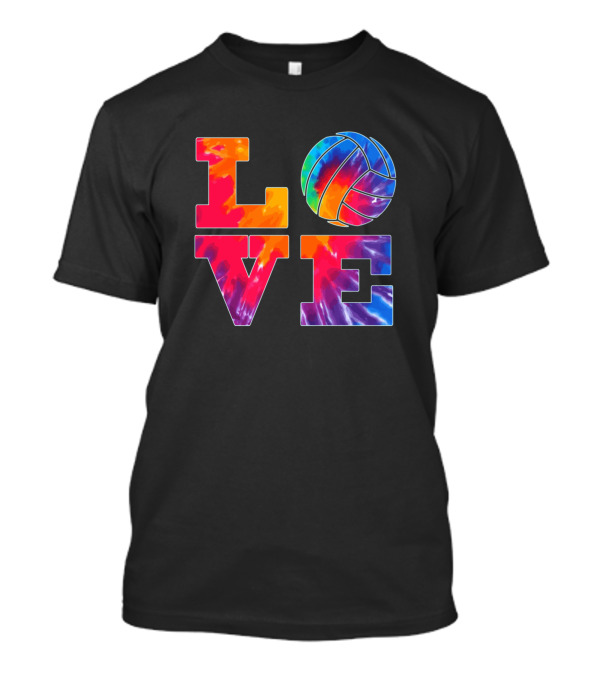 Love Volleyball Tie-Dye For Girls Great Item T-Shirt