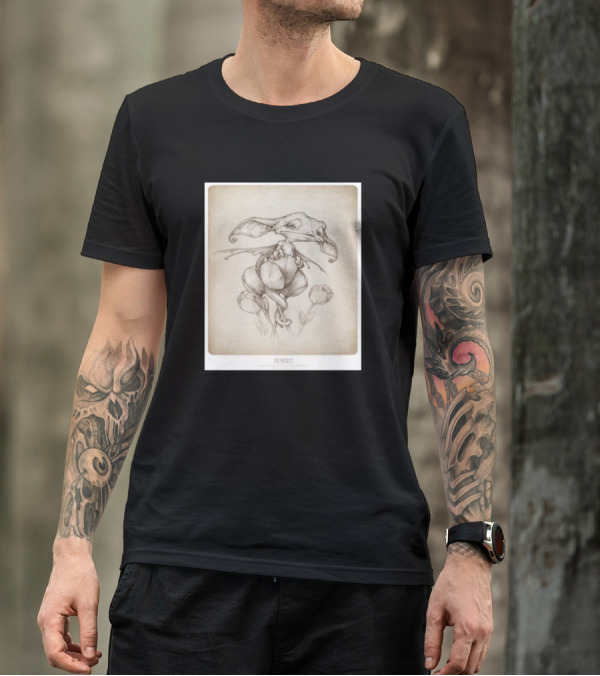 The Pixies Midnight Sprite Among Blooming Petals T-Shirt